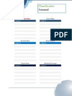 Planificador Semanal
