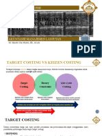 Akuntansi MJM Lanjutan - Pertemuan 6 - Target Costing Dan Life Cycle Costing