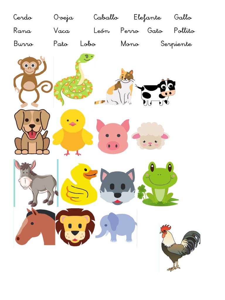 Animales | PDF
