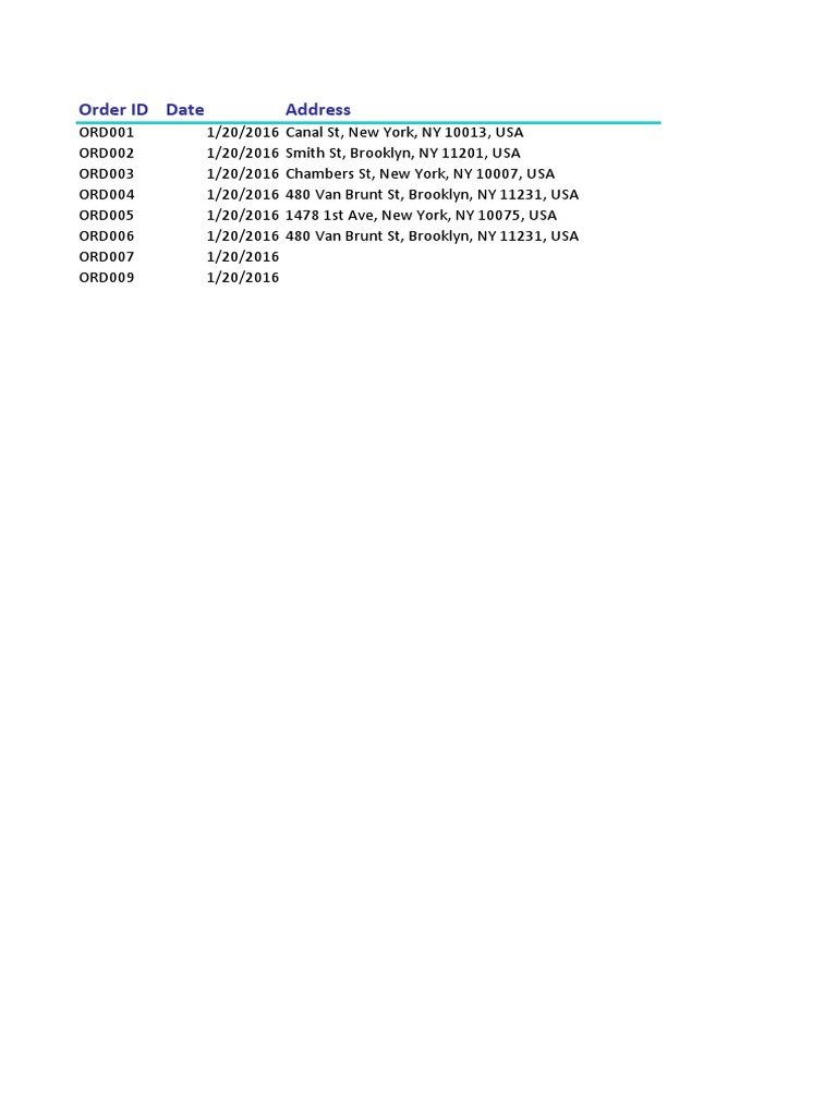 Import Orders Template en | PDF