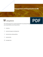 1.1 Lubrication Management and Organization (LUB)