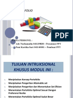 Teori Portofolio Modul 6