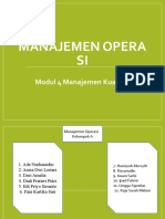 Manajemen Operasi