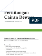 Perhitungan Cairan Dan Nutrisi