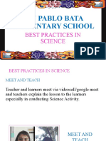 Science Best Practices