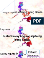 Ang Bansang Pilipinas (Aralin 1)