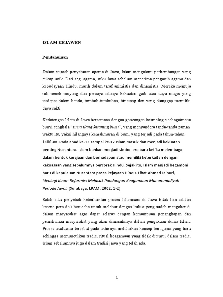 Islam Kejawen PDF