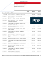 Business Fundamentals CHK - 5740: Account Activity: All Transactions