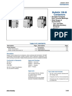 Bulletin 100-B Contactors Guide