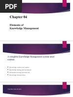 Elements of Knowledge Management