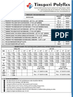 Price List Suction Hose - 01.10.2021