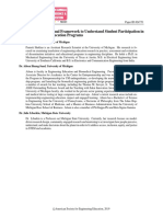 Developing A Conceptual Framework To Understand Student Participation in Entrepreneurship Education Programs