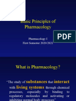 Lec1 - Introduction To Pharmacology - 1