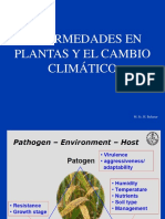 Enfermedades en Plantas y El Cambio Climático