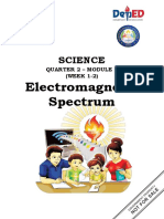 Science10 Quarter-2 Module1 Week1-2 Electromagnetic-Spectrum WS