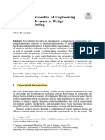 Mechanical Properties of Engineering Materials: Relevance in Design and Manufacturing