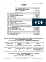 No Chapter Name Page No. Goods and Service Tax (75 Marks) : Indirect Taxes by CA Kedar Junnarkar