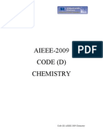 Aieee 2009 Chemistry
