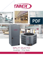 Split Ducto-18 Seer-Lennox Inverter 2021