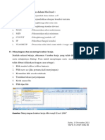 MATERI MICROSOFT EXCEL 2