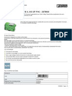Inline Function Terminal - IB IL SGI 2/F-PAC - 2878638: Product Description