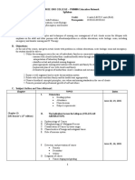 Cagayan de Oro College - Phinma Education Network Syllabus PEN Code: Credit: PEN Subject Title: Prerequisite