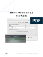Source-Nexus Basic 1.1 User Guide