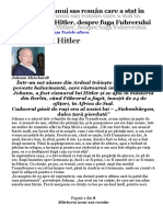 Marturia Unui Sas Batran-Cizmar Lustragiu in Buncarul Lui Hitler