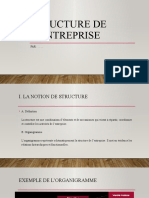 Structure de L'entreprise Alami