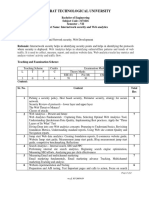 Gujarat Technological University: W.E.F. AY 2018-19