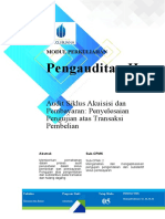 Modul Pengauditan II (TM5) Bapak Marsyaf 2021