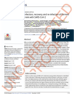 Pathogens: Infection, Recovery and Re-Infection of Farmed Mink With Sars-Cov-2