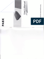 PABX Genex 308 User Manual