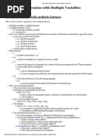 Notes 2. Linear - Regression - With - Multiple - Variables