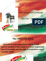Best Integrated Campaign Tata Tea - Jaago Re