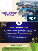 Juknis Wisuda Angkatan Vii