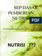 KONSEP DASAR PEMBERIAN NUTRISI Fix