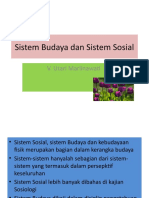 Sistem Budaya Dan Sistem Sosial