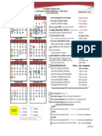 Calentario Academico Semestral 2021-02