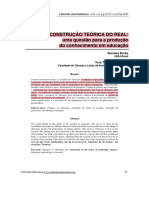 A construção Teórica do real (1)