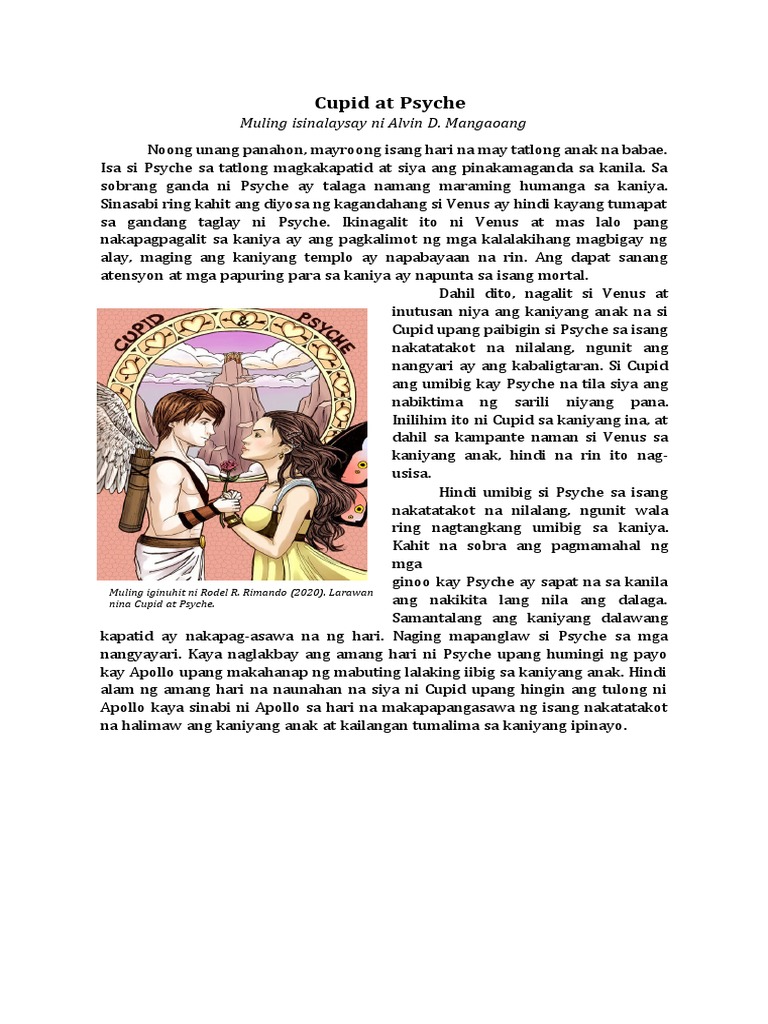 Cupid at Psyche | PDF