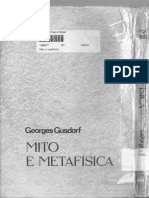 Mito e Metafísicaintrodução à Filosofia by Georges Gusdorf (Z-lib.org)