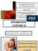 Síndrome Anemico Clases
