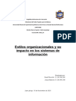 Estilos Organizacionales