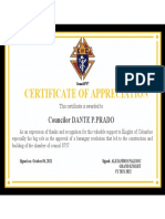 Free Award Certificate Border Template