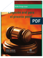 Ortega Jarpa, Waldo - Litigacion Oral para El Proceso Penal