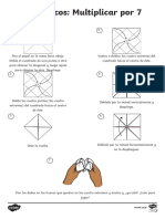 Comecocos Tablas de Multiplicar 7