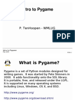 Intro To Pygame