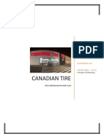 Canadian Tire: Assignment #3 Aamir Iqbal - 22124