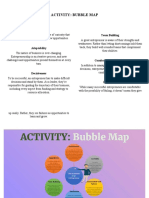 Activity: Bubble Map: Curiosity Team Building